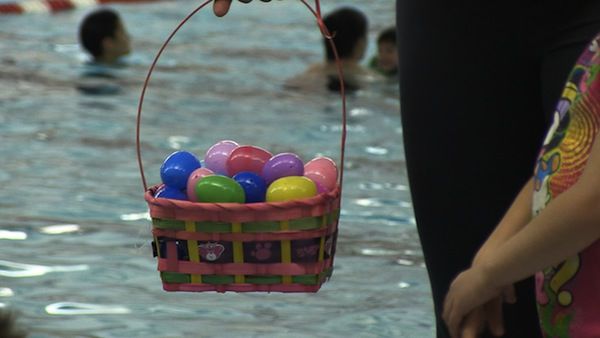 Underwater Egg Hunt